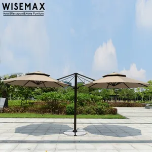 WISEMAX, коммерческий ветрозащитный зонтик, стойкий зонт от солнца, зонт для кафе, ресторанов, отелей, парков, пляжей
