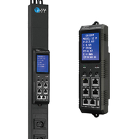 Pdu — système de gestion de sorties électriques industrielles, support pour compteur IP intelligent, 240V, IEC C13 C19