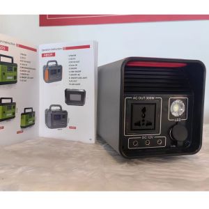 Portable Power Station LX-LC02 300W 400W 600W Home Outdoor <b>Camping</b> Solar <b>Generator</b> 12.8V Battery Backup Power Supply LX-LC02-300 - Product Image 2