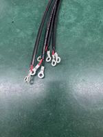 Kabel Sambungan Catu Daya Tembaga 18AWG 300V 10A Rumah Plastik Putih IP20 Ujung Terhubung Terminal OT Peralatan Industri