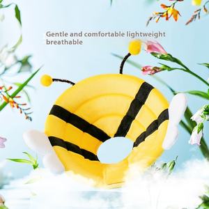 猫用コットンエリザベス襟かわいい犬用保護用品アンチリッキング噛み防止動物用ヘッドカバー - Product Image 2