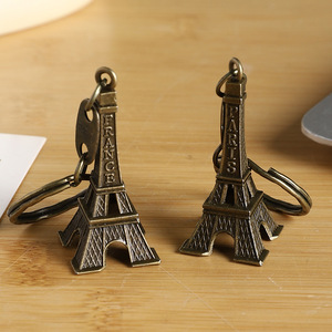 พวงกุญแจหอไอเฟลศิลปะลึกลับ ขนาด 5 ซม. ผลิตจากโลหะผสม ของที่ระลึกจากปารีส - Product Image 3