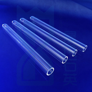 Laboratoriumreagens van hoogwaardig kwartsglas (99,99%), ronde bodem - Product Image 2