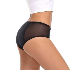 กางเกงในประจำเดือนเอวสูงไซส์ 6XL สำหรับผู้หญิง แบบ 4 ชั้น ป้องกันการรั่วซึม - Product Image 2