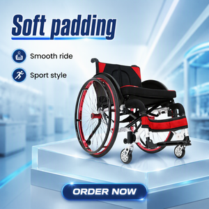 <span class=keywords><strong>Fauteuil</strong></span> <span class=keywords><strong>roulant</strong></span> sportif personnalisé ultra-léger en aluminium pour athlètes (basketball et <span class=keywords><strong>tennis</strong></span>) – Vente en gros - Product Image 1