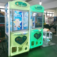 LIFUN Vente chaude Machine à griffes d'arcade commerciale à monnayeur, modèle Lucky Star, pour jeux d'autocollants, attrapeurs de bonbons et distributeurs de prix et de poupées