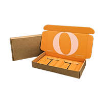Boîte d'expédition en carton pour écouteur de téléphone portable OEM Emballage de produit électronique d'expédition brun en papier kraft pour chaussettes