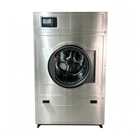 Séchoir industriel 20 kg en acier inoxydable, machine à sécher le linge commerciale, chauffage électrique ou à gaz pour hôtels et hôpitaux