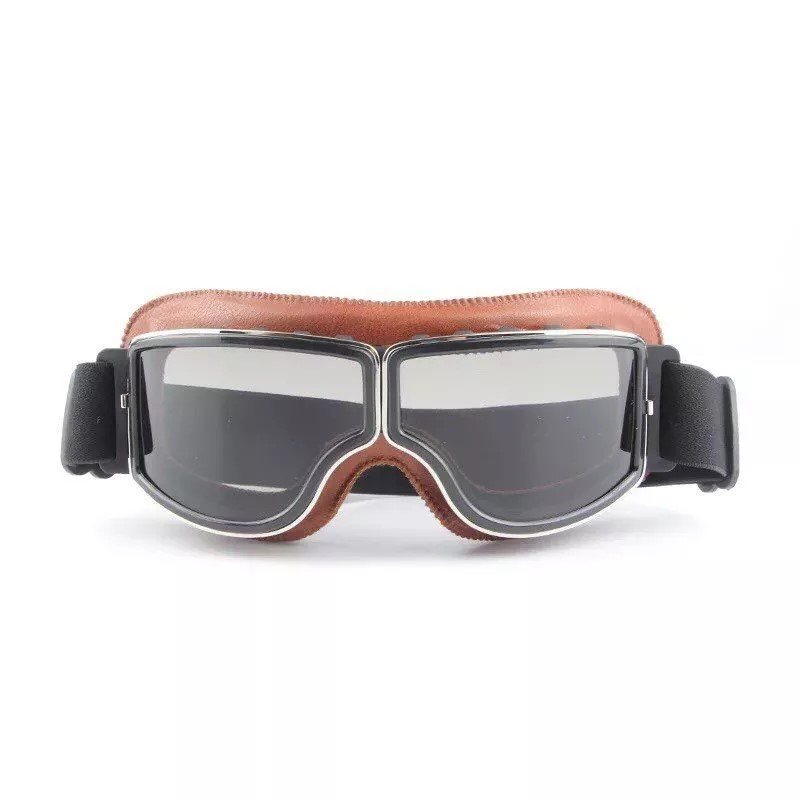 Occhiali Da Moto Vintage - Protezione Per Adulti E Ragazzi, Con - Foto 6