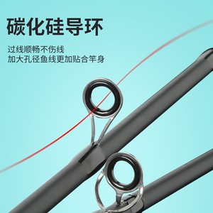 Lure Rod Carbon Fiber Casting Rod 2 Section Ocean Beach Fishing Lure Fishing Rod - Product Image 3