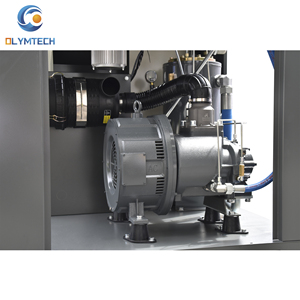 كمبروسر هواء صناعي ثابت حلزوني دوار من أوليمتك بقدرات 7 و 8 و 10 و 13 بار وقوة 30 و 37 و 45 و 55 و 75 كيلووات أو 40 و 50 و 75 و 100 حصان - Product Image 4