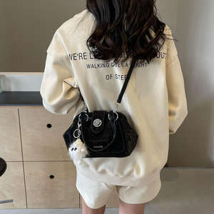 Sac à main pour femme en cuir PU tendance, sac à bandoulière décontracté pour femme, design de créateur - Product Image 2