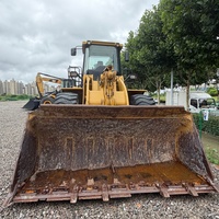 Prezzo Scontato, Caricatore Frontale Usato Originale Caterpillar 966H da 6 Tonnellate, 4,2 Metri Cubi, con Motore e Pompa per Aziende Agricole