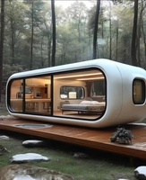 Maisons préfabriquées en acier, type Apple Cabin, pour hôtels, complexes hôteliers, parcs, appartements, centres commerciaux, avec installation facile