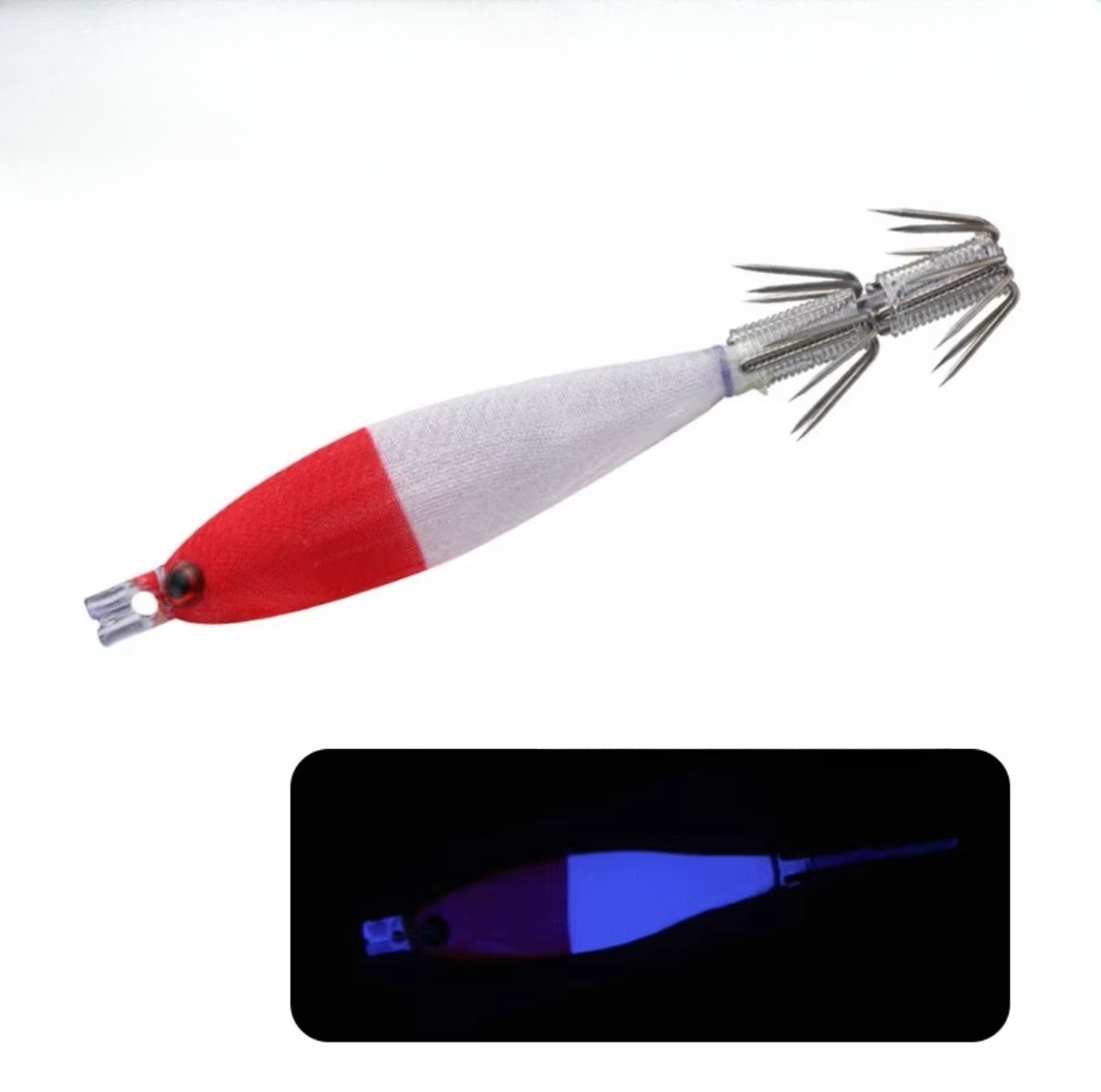 Lumière UV rouge et blanche