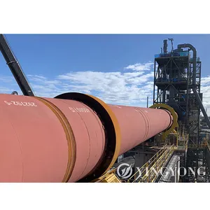 Horno de cemento seco de gran capacidad, ahorro de energía de China, precio de planta rotativa clinker