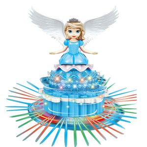 सुंदर लड़की उपहार कारखाने बिक्री विद्युत सार्वभौमिक राजकुमारी बम्प और टिकाऊ प्लास्टिक से बने प्रकाश और संगीत के साथ खिलौने - Product Image 1