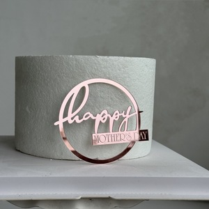 Decoración de Pastel de Acrílico para el Día de la Madre, Adorno de Pastel de Plástico Estilo Ins para la Celebración del Día de la Mujer - Product Image 4