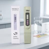 Medidor de Temperatura y TDS 2 en 1 Económico, Medidor de Pureza del Agua de Alta Precisión, Monitor Digital para Acuarios, Piscinas y Sistemas de Ósmosis Inversa