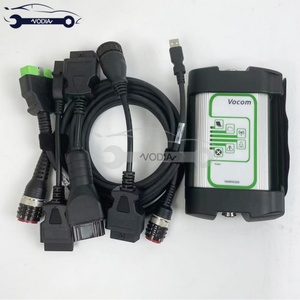 Pour Volvo VOCOM 88890030 avec PTT V2.8.150, scanner de diagnostic automatique pour camions lourds, interface ronde - Product Image 2