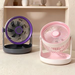 LingPan Desktop Fan 7-9.9 In Usb Powered Lightweight Quiet <b>Foldable</b> For Office Dormitory - Product Image 4