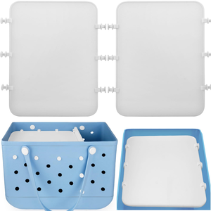 Organisateur de compartiments en EVA pour sacs de plage et sacs fourre-tout en EVA – Panneaux de séparation amovibles – Solution de rangement pour piscine et voyage - Product Image 1