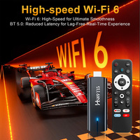 Nuevo TV Stick Android 14 RK3539 al por Mayor, con YouTube 4K, HS89 T15, Wifi Dual de 2.4G/5G y Control Remoto por Voz