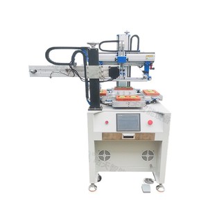 Máquina de serigrafía Hao Tian S-1525P4N 150x250mm semiautomática de un solo color para etiquetas de plástico - Product Image 3