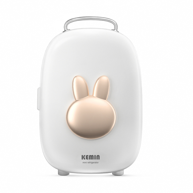 Custom Compact Portable Car Fridge Mini Hotel Outdoor Drink Cooling Refrigerator USB Powered for Hot and Cold Beverages