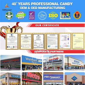 Fabricantes de confitería de China Venta al por mayor Halal Soft Bulk Sour Fruity Jelly Caramelos de goma y dulces Snacks - Product Image 6