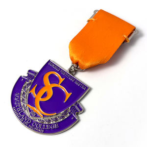 パーソナライズされた金属メダル サッカー フットボール カスタムメタルクラフト賞 スポーツ バレーボールメダル ダイキャスト シルバー ゴールドメダル - Product Image 2