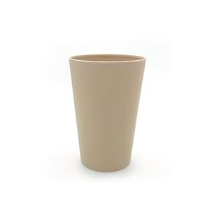 Vaso de Fibra de Té de 300cc, Totalmente Biodegradable, Reutilizable, Compostable, Libre de Plástico, No Tóxico, Ecológico, con Logotipo Personalizado - Product Image 1