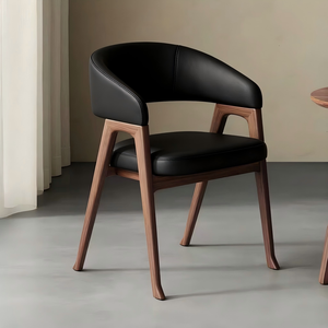 Sedia <span class=keywords><strong>in</strong></span> <span class=keywords><strong>Legno</strong></span> Bianco Crema BST Stile Retrò, Lussuosa Sedia da Pranzo di Design per Casa, Semplice ed Elegante - Product Image 2