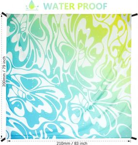 Sarong, chemisier, jupe portefeuille et couverture de plage pour femme, motif floral vintage vert polynésien - Product Image 3