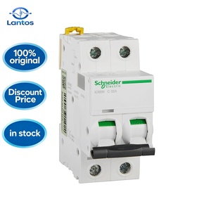 Disjoncteur miniature Schneider IC65N 2P C40A A9F18240 1P 3P 4P 400V AC 50Hz 6kA pour distribution électrique - Product Image 1