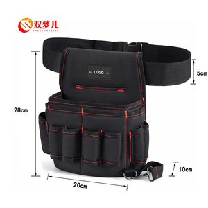 กระเป๋าคาดเอวใส่เครื่องมือ Shuangmeng'er 15-19 ช่อง ปรับสายได้ กันน้ำ ผ้า Oxford กระเป๋าคาดเอวสำหรับซ่อมแซมและจัดเก็บ - Product Image 4