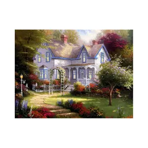 Factory Wholesale Diy Painting By Numbers Beautiful Picture Oil Painting For Adults