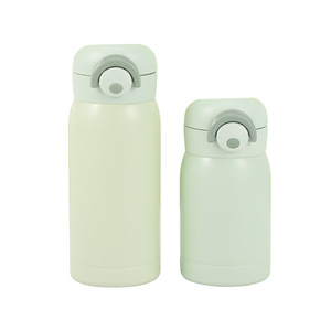 Bouteille d'eau isotherme avec sangle, 7 oz, double paroi en acier inoxydable, bouteilles sous vide, gourde en métal - Product Image 1