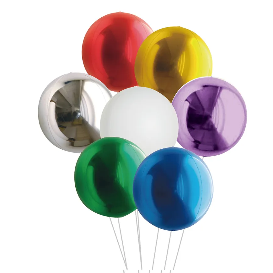 Balões para decoração de festa, balões de gás hélio, círculo, carnaval 20 polegadas