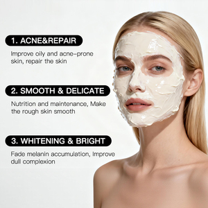 Cuidado DE LA PIEL coreana Hidratación de larga duración Antienvejecimiento Winkle Hidratante 10KG Mascarilla facial reparadora de colágeno de Caracol semiacabado - Product Image 5