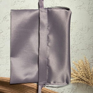 Sacs de rangement pour perruques personnalisés avec logo en relief, colorés, en satin de soie, avec cordon de serrage, taille personnalisable, OEM, 10 ans - Product Image 6
