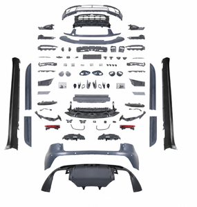 Kit carrosserie PP pour <span class=keywords><strong>Porsche</strong></span> <span class=keywords><strong>Macan</strong></span> 95B 2014-2022, mise à niveau vers le style <span class=keywords><strong>Turbo</strong></span> <span class=keywords><strong>2023</strong></span> 2024, kit de carrosserie de modernisation 95B.3 Facelift, pare-chocs avant et arrière - Product Image 2