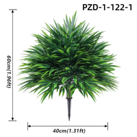 En gros, arbres artificiels, arbustes, topiaires, gazon artificiel à piquer au sol, pour mariages, écologiques, résistants aux UV, pour aménagement paysager extérieur commercial