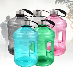 真正的3800毫升批发BPA免费大容量便携式塑料水罐1加仑水瓶