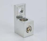 Bloc de jonction mécanique à un trou KS T1H1-4/0 homologué UL AL9CU pour câbles 4/0 AWG-6, pour tableau de distribution