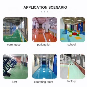 Peinture de sol en résine époxy de couleur grise anti-poussière pour les zones forestières, les garages, les parkings et les bureaux - Product Image 4