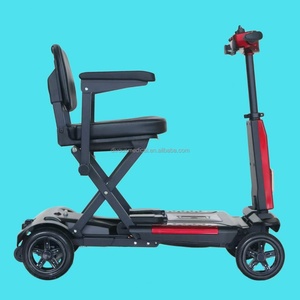 Scooter Eléctrico Plegable de Aleación de Aluminio con Batería de Litio para Mujeres Embarazadas, Personas Mayores, Personas con Discapacidad, Asistencia al Aire Libre - Product Image 3