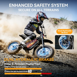eAhora S4 Plus Moto électrique tout-terrain pour enfant avec batterie 48V10.4AH et 3 vitesses réglables - Product Image 4