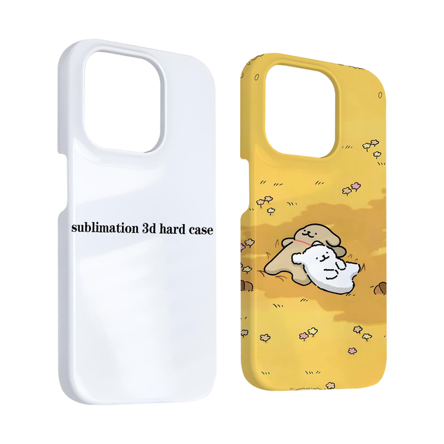 Custom 3d Silicone Phone case Sublimation PC Phone Cases 3D PBT Blanks for iPhone 13/14/15 Pro Max Wholesale