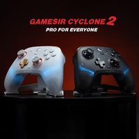 Pour GameSir Cyclone 2 contrôleur sans fil 1000Hz taux d'interrogation manettes TMR Hall/Micro 2-en-1 déclencheurs compatibles